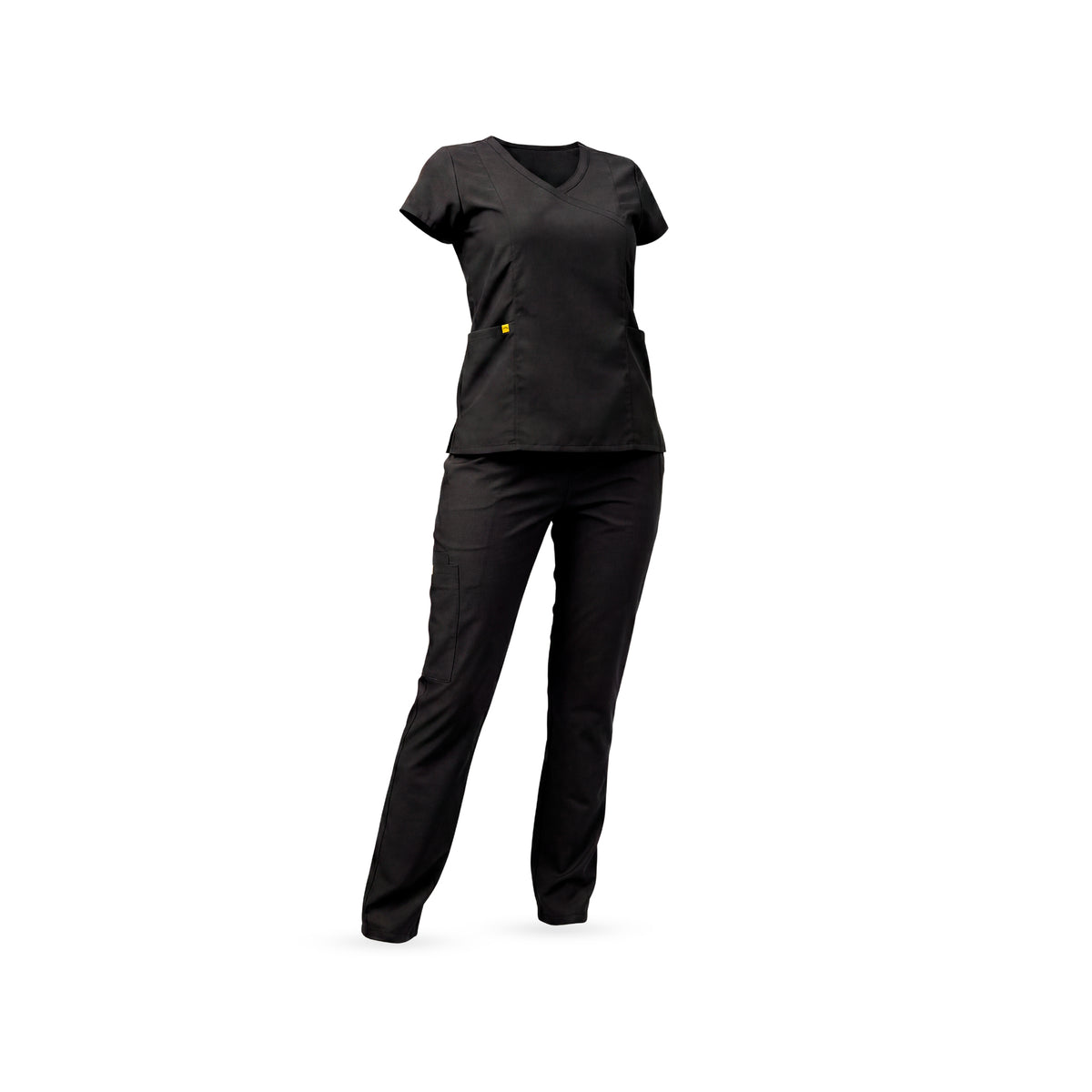Uniforme Dama Esencial Cuello Cruzado Pantalón Clásico